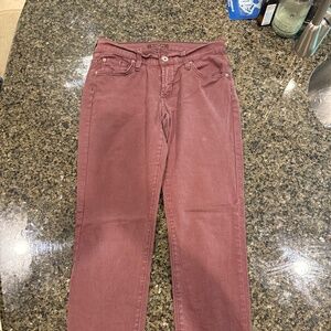 James jeans crop jeans